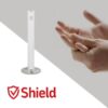 Pedal Activated Sanitizer Stand | Shield Dispenser